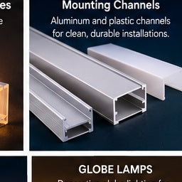 G2G EQ Light Tape accessory mounting channels