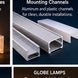 G2G EQ Light Tape accessory mounting channels