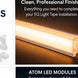 G2G EQ Light Tape accessories for a clean professional installation