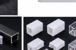 G2G EQ Flex Micro covers with end caps and mounting accessories