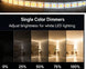 G2G RF LED dimmer brightness control application