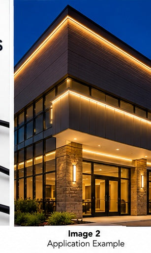 G2G LED power supply used in an illuminated architectural lighting application