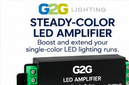G2G Steady-Color LED Amplifier product overview