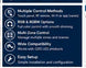 G2G Talent LED controller family features and control options