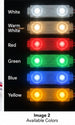 G2G WOW II ECO LED module available color options — White listing