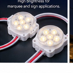 G2G X50 Marquee LED modules for marquee and sign applications