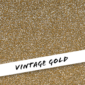 Stahls Glitter Flake HTV Vintage Gold 20