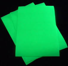 Glow in the Dark Sticker Vinyl (4-6 hr Photoluminescent Film) 12" x 1 yard