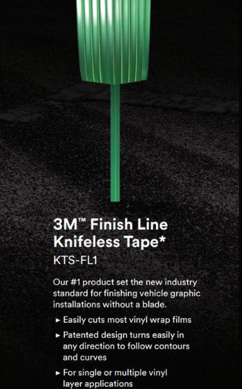 3M Finish Line Knifeless Tape 164 ft roll