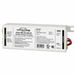 Keystone KTLTD-100-UJV-24V-CP constant voltage LED driver power supply, 100W, 24V DC, with a white metal housing, black side labels, and red/black wire leads, shown on a white background.
