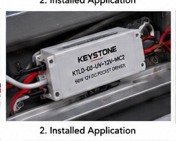 Keystone KTLD-60-UV-12V-MC1 60W 12V pocket LED driver installed application