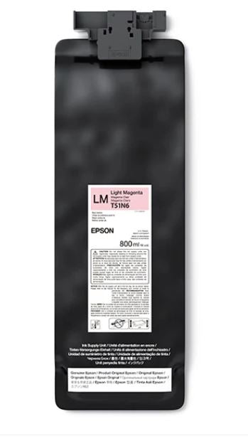 Epson light magenta ink cartridge packaging on a white background