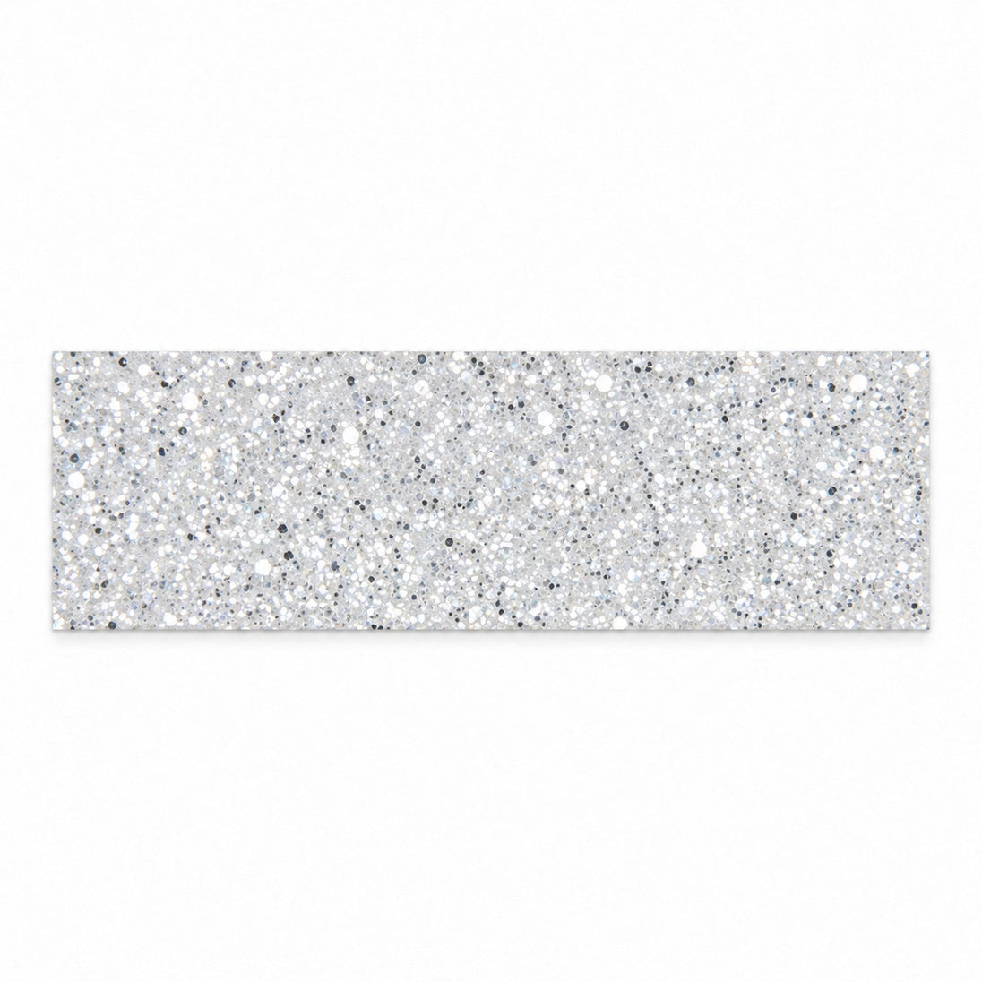 Lumina 9105 Glitter HTV – White (002) color swatch