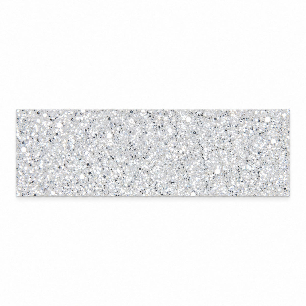 Lumina 9105 Glitter HTV – White (002) color swatch