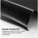Nikkalite ELG 48003 Black smooth flexible reflective film detail