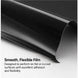 Nikkalite ELG 48003 Black smooth flexible reflective film detail