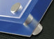 Pizazz Aluminum Mono-Mounts Natural X-Large 1" A&E 2-Pk