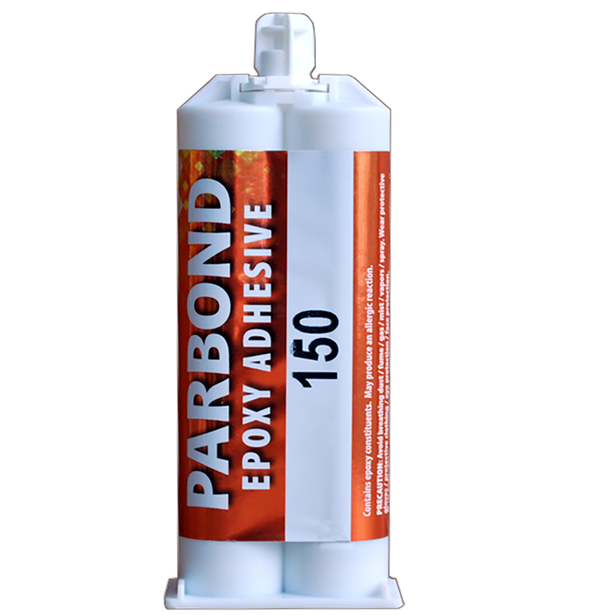 Parbond Epoxy Adhesive 150 container on a white background