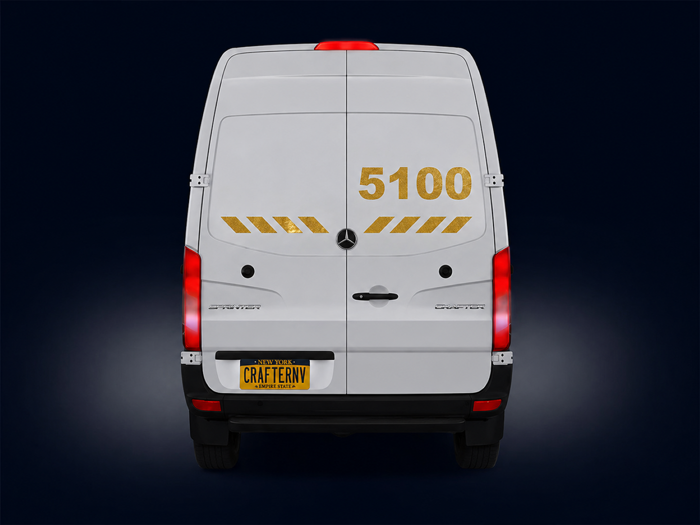 3M 5100R Scotchlite Reflective Graphic Film - Rich Gold