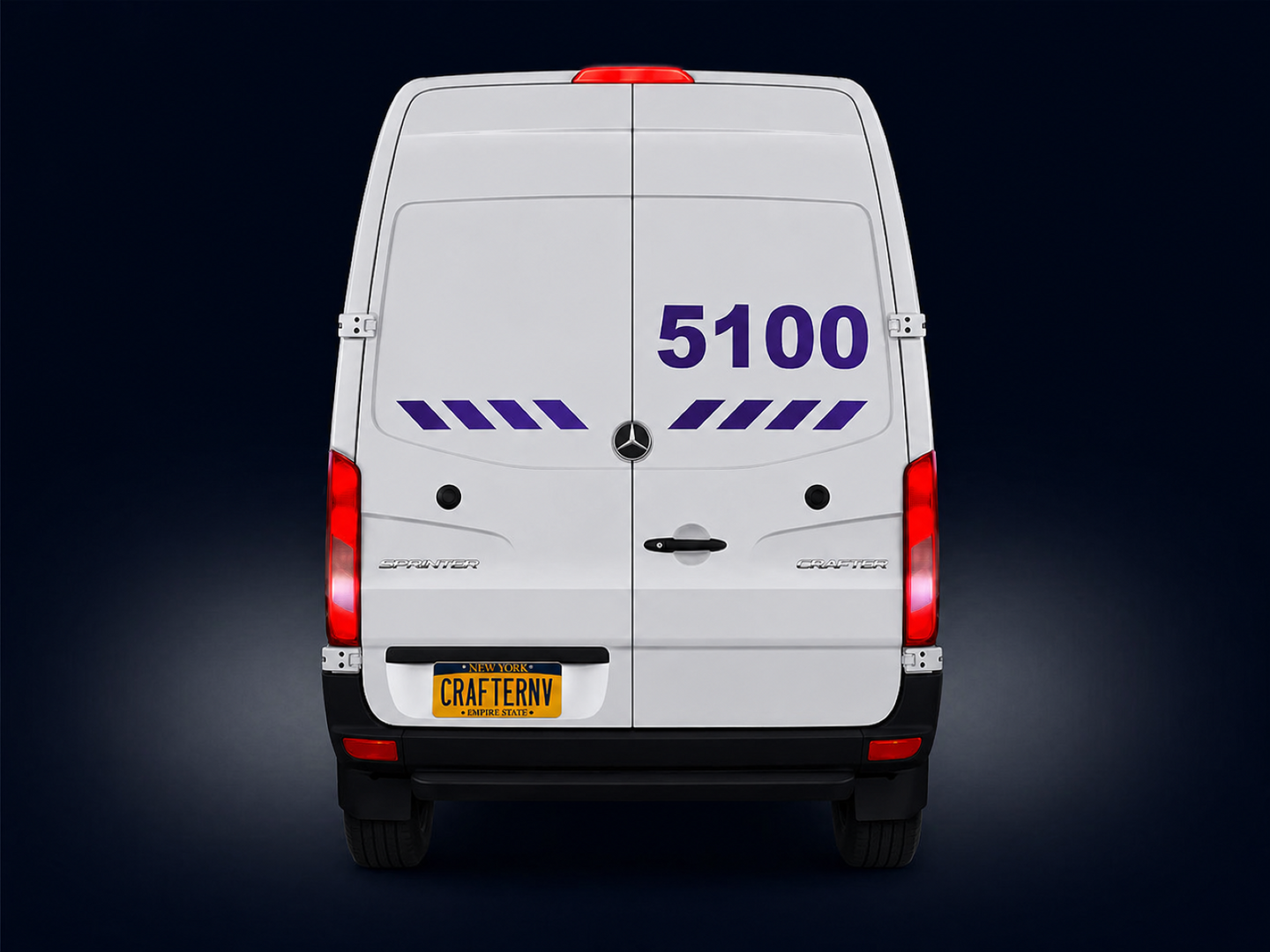 3M 5100R Scotchlite Reflective Graphic Film - Royal Purple