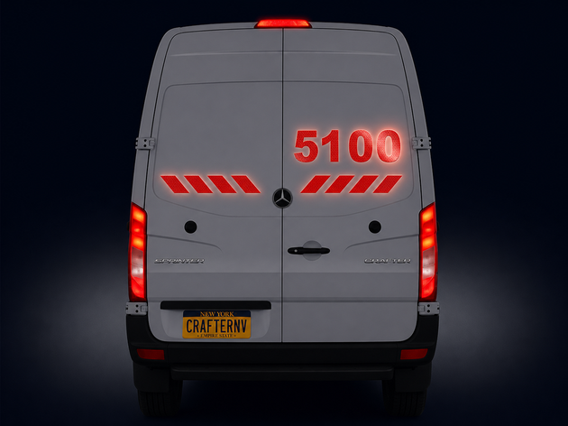 3M 5100R Scotchlite Reflective Graphic Film - Ruby Red