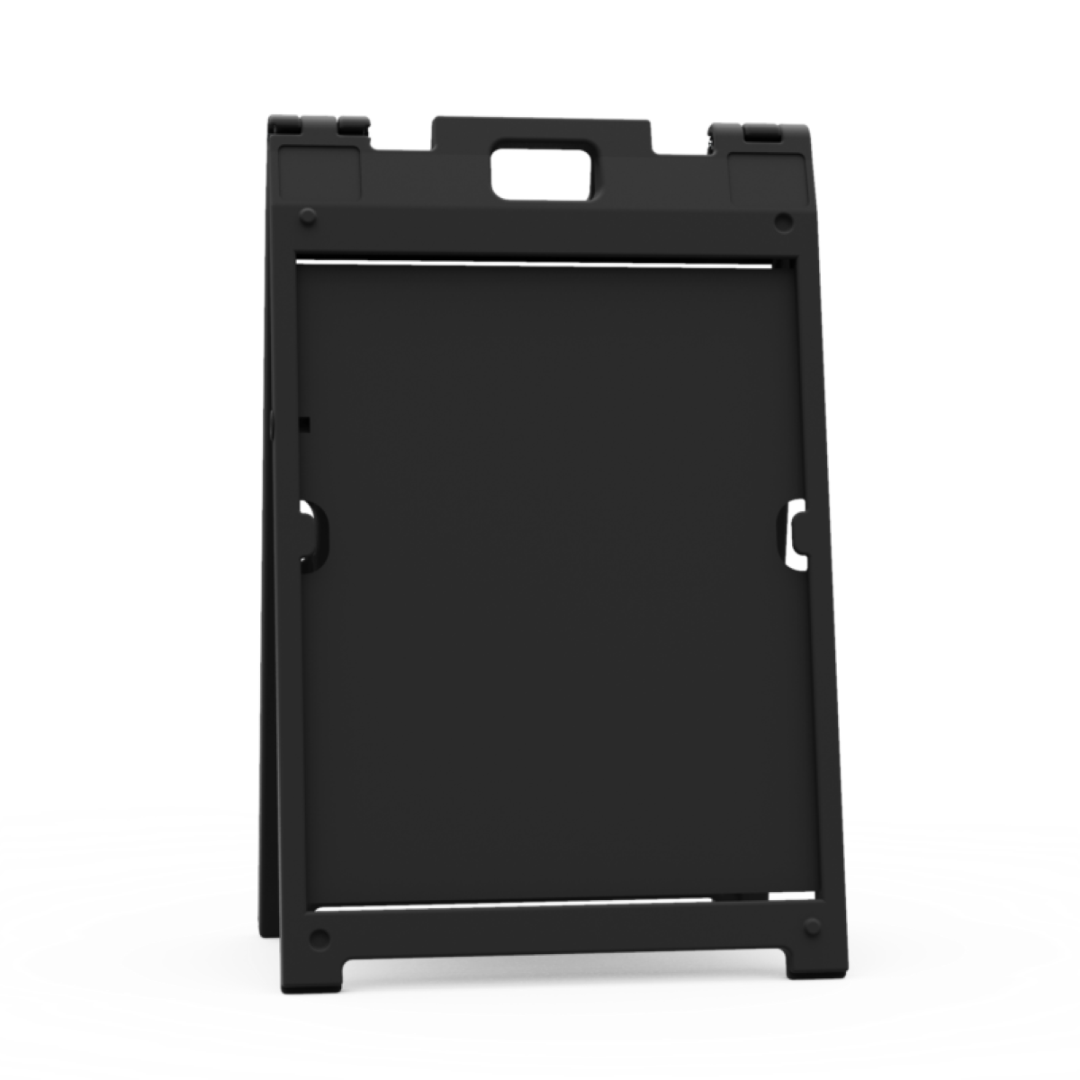 Signicade® MDX Quick-Change Sign Stand Model 141 – 18" x 24" Outdoor A-Frame Sign Black