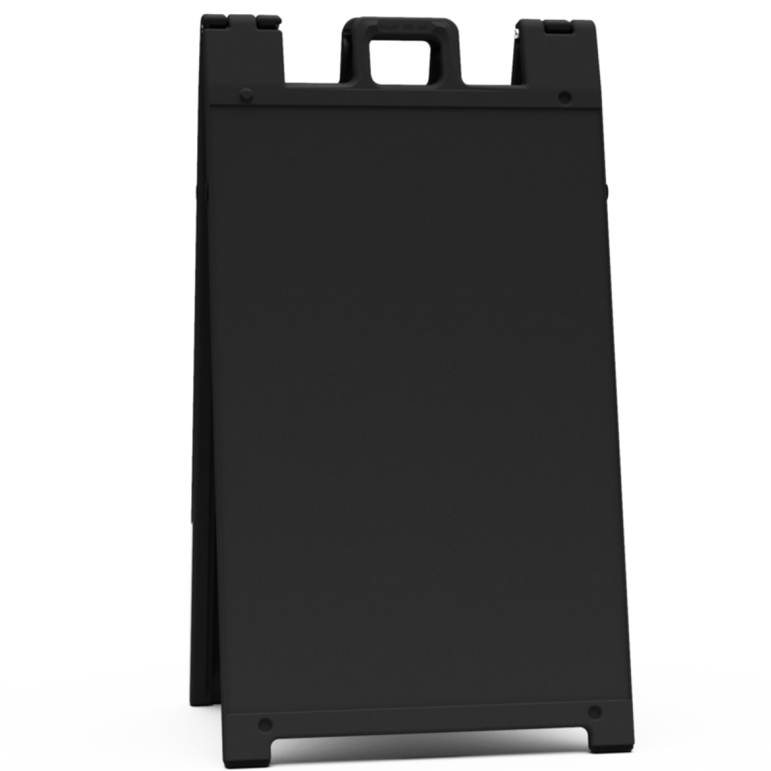SIGNICADE 130-W Plastic A-Frame Sidewalk Sign Black