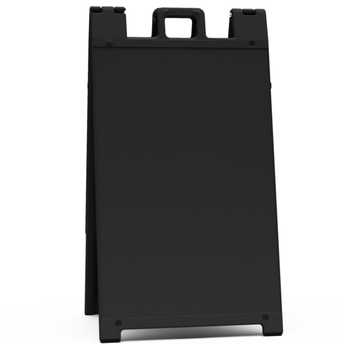 SIGNICADE 130-W Plastic A-Frame Sidewalk Sign Black