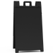 SIGNICADE 130-W Plastic A-Frame Sidewalk Sign Black