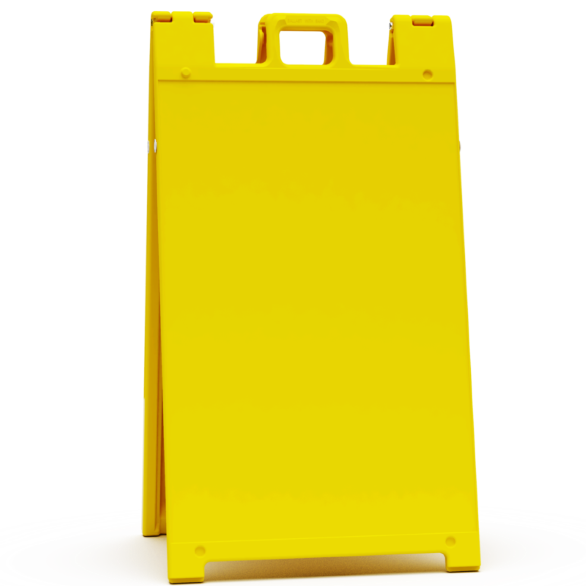 SIGNICADE 130-W Plastic A-Frame Sidewalk Sign Yellow