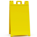 SIGNICADE 130-W Plastic A-Frame Sidewalk Sign Yellow