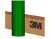 3M 50 Scotchcal Grass Green 073 vinyl roll and packaging reference; striping is supplied in the selected width.