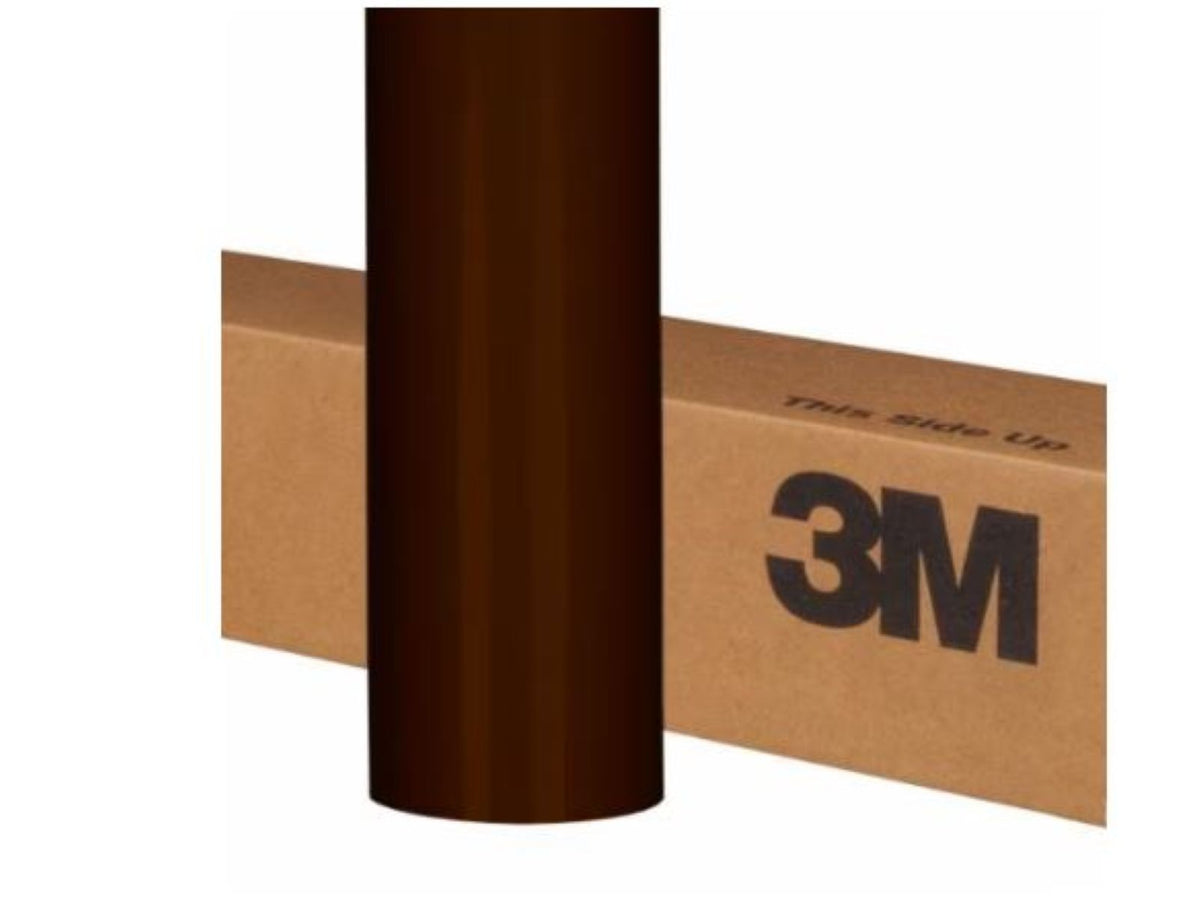 3M 50 Scotchcal Brown 092 vinyl roll and packaging reference; striping is supplied in the selected width.