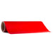 Lumina 2407 Red (001) reflective vinyl roll reference; supplied in the selected custom-cut striping width and length.