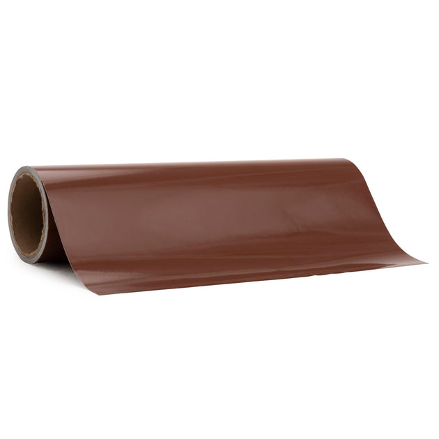 Lumina 2407 Brown (008) reflective vinyl roll reference; supplied in the selected custom-cut striping width and length.