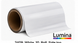 Representative side-view roll illustration for Lumina 2409 White reflective film; not an actual product photograph.