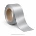 Lumina 2801 Silver (007) brushed metallized polyester representative roll illustration based on the material swatch; color and roll dimensions are approximate.