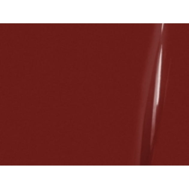 Illustrative curled-film representation of Lumina 4200 Burgundy gloss vinyl; color and finish are approximate
