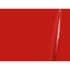 Illustrative curled-film representation of Lumina 4200 Wild Cardinal Red gloss vinyl; color and finish are approximate