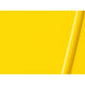 Illustrative curled-film representation of Lumina 4200 Sunbeam Yellow gloss vinyl; color and finish are approximate