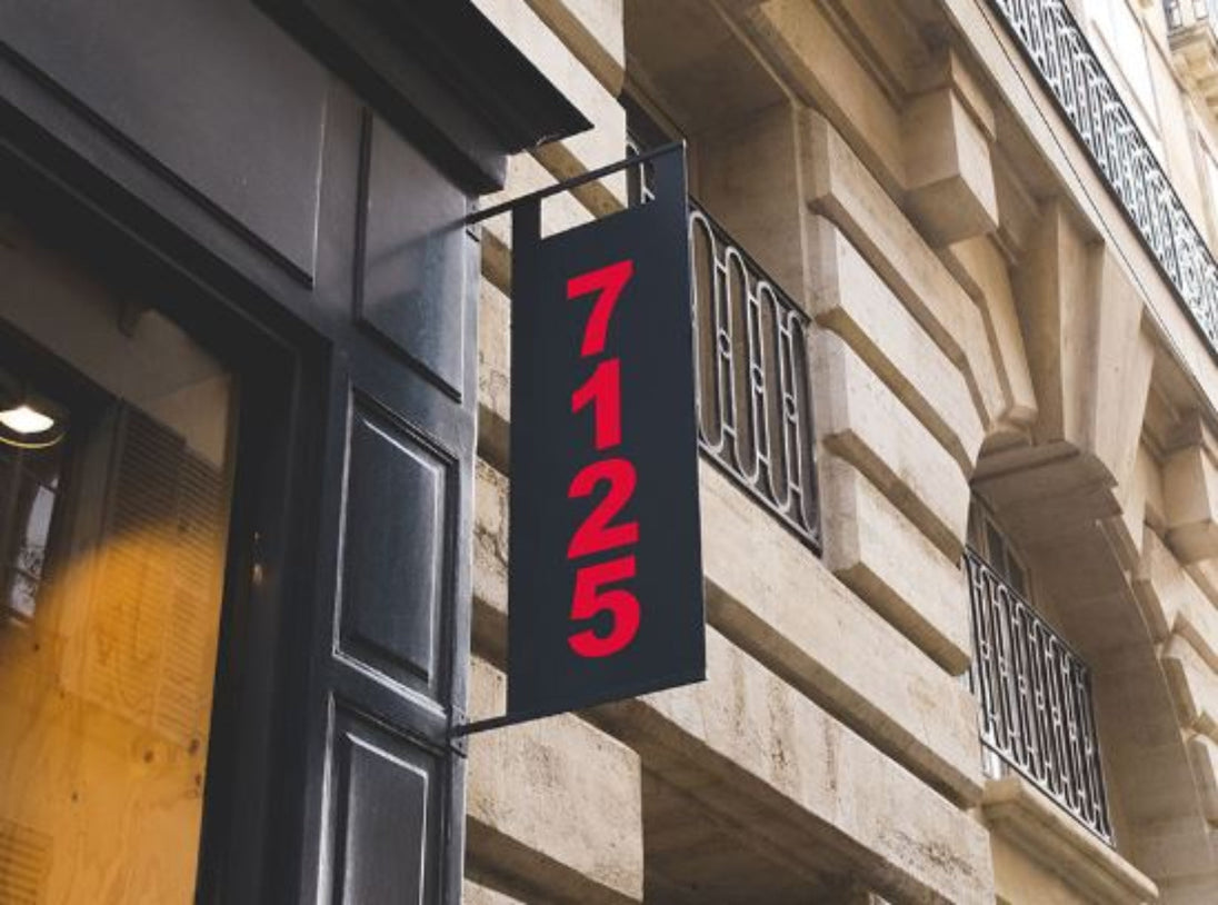3M Scotchcal 7125 ElectroCut Atomic Red cast sign vinyl