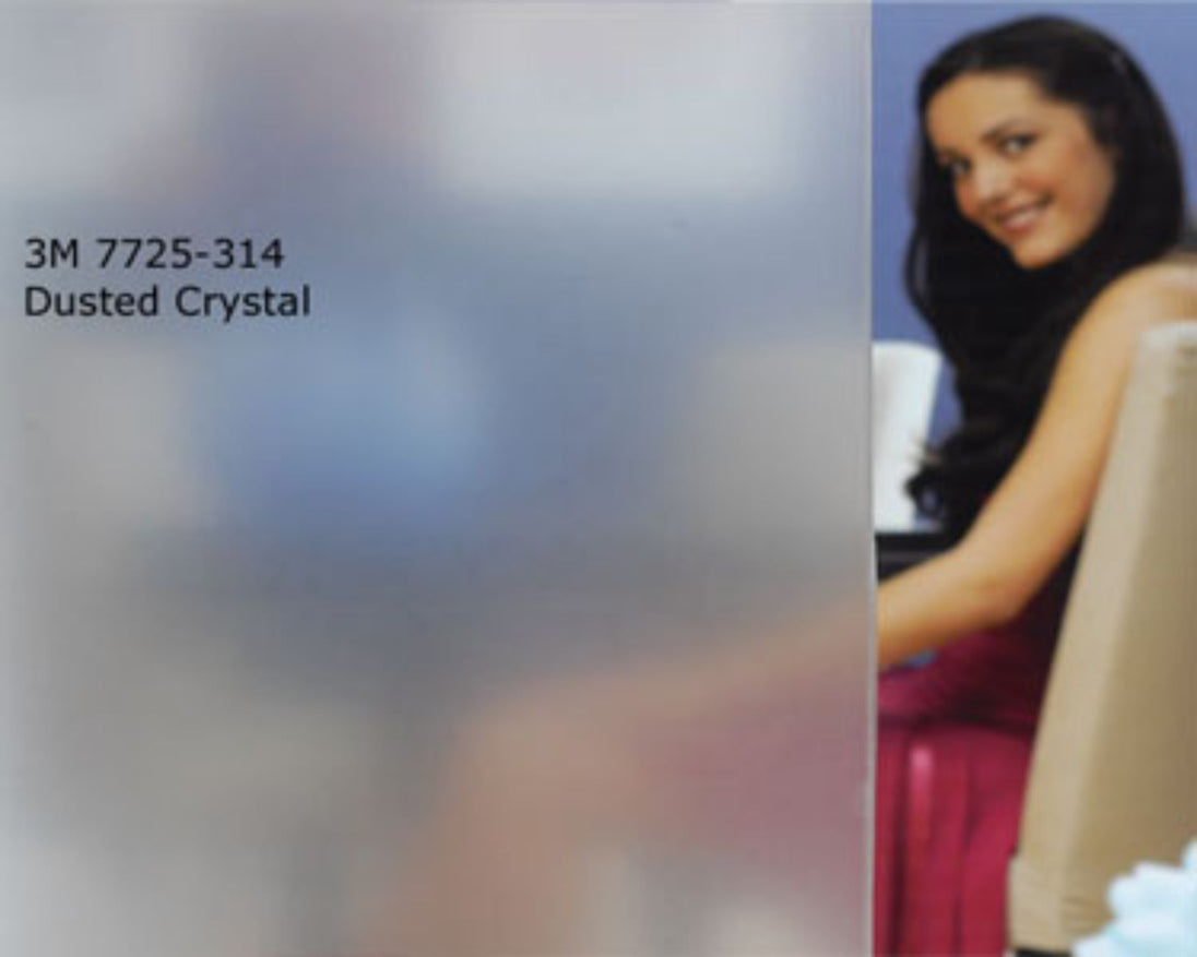 3M 7725SE dusted crystal product and application reference