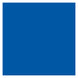 3M 50 Scotchcal striping – Azure Blue 084, manufacturer color swatch