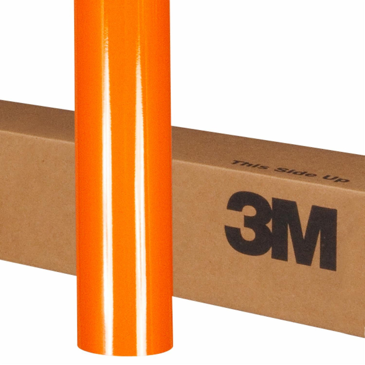 3M reflective film in orange, manufacturer full-roll material reference; ordered stripe size varies