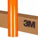 3M reflective film in orange, manufacturer full-roll material reference; ordered stripe size varies