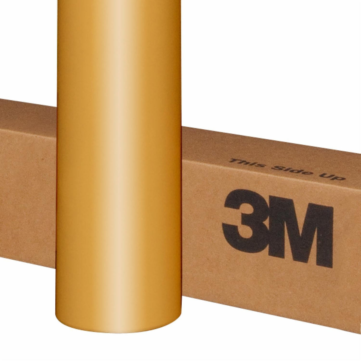 3M reflective film in gold, manufacturer full-roll material reference; ordered stripe size varies