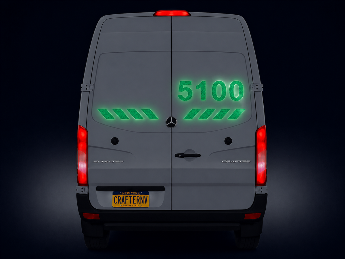 3M 5100R green nighttime application; illustrative material reference