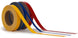 Manufacturer example of narrow custom-cut vinyl striping rolls. Colors and widths shown are illustrative; select the required product option.