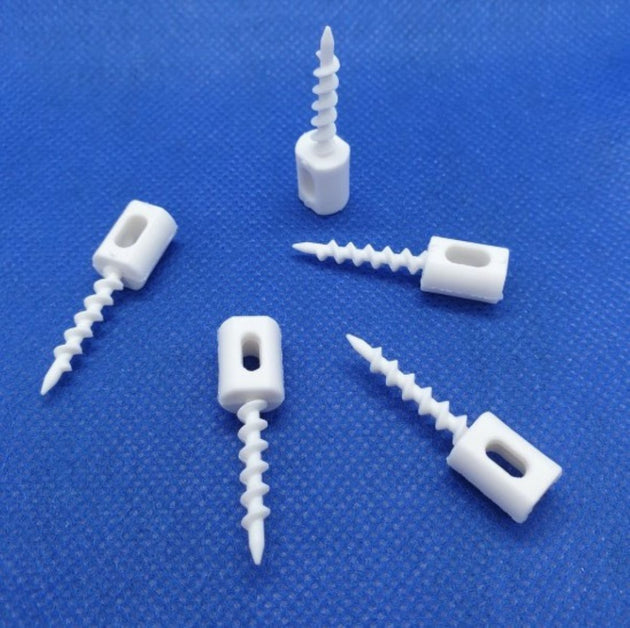 Twist N Hook Foamboard TH100W – Foam Board Hanging Hooks (100 Pack, White)