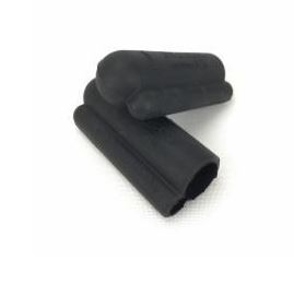 15mm Double-Back Cap Black Tecnolux Silicone 15SC1BDB